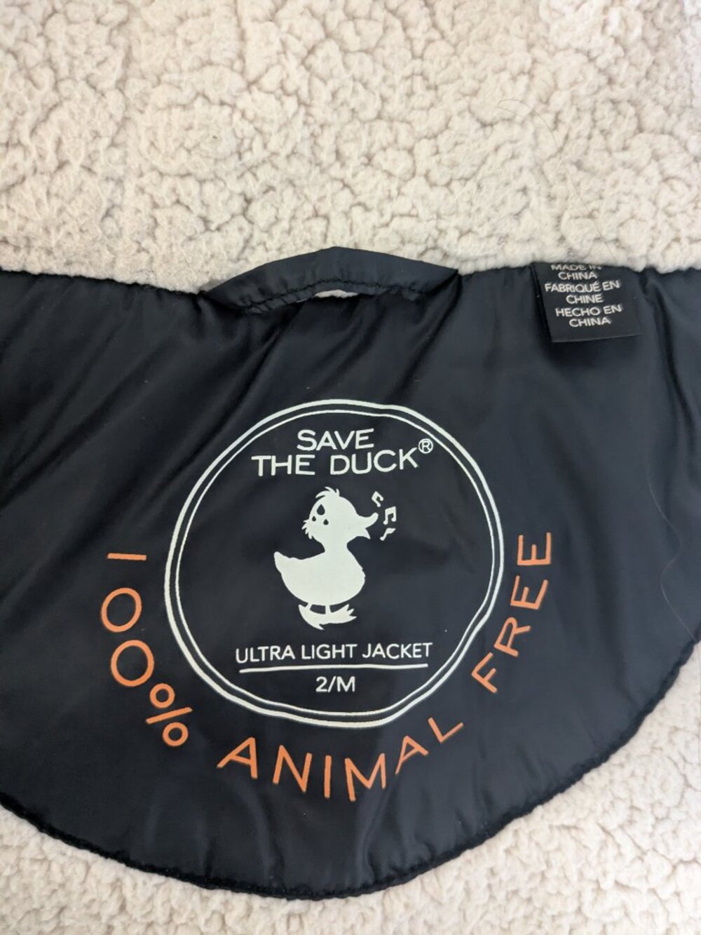 Save the Duck Lightweight Puffer Jacket – Women’s 2/M - Picture 4 of 6